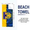 Tigres uanl Print Beach Towel, Large Soft Quick Dry Towel for Beach Camping Swimming