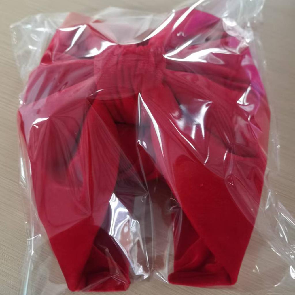 Velvet Christmas Tree Bows Extra Large Christmas Tree Bow for Indoor Xmas Tree Window Wall Decor