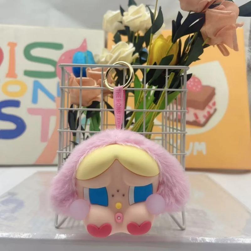 

Плачущий малыш Плюшевый брелок Каваий Мультяшный Подвеска для сумки Настольное украшение Автомобильный брелок Подарок для мужчин и женщин розовый