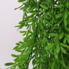 Artificial Plant Hanging Simulated Green Leaf Decorative Plant for Outdoor Indoor Patio Porch Party