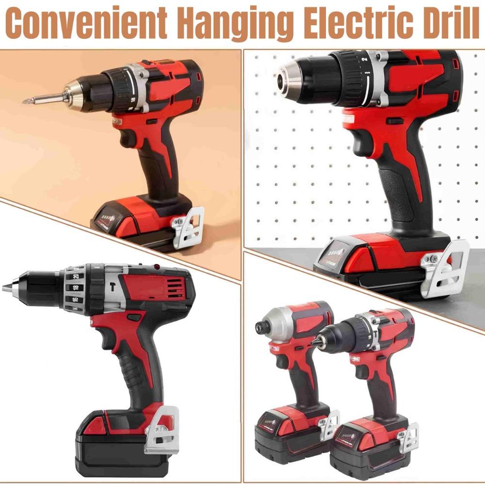 Electric Drill Belt Clip Hooks with Screw For Milwaukee Drills Impact Drivers Wrenches Belt Clip Hook Power Tools Accessories