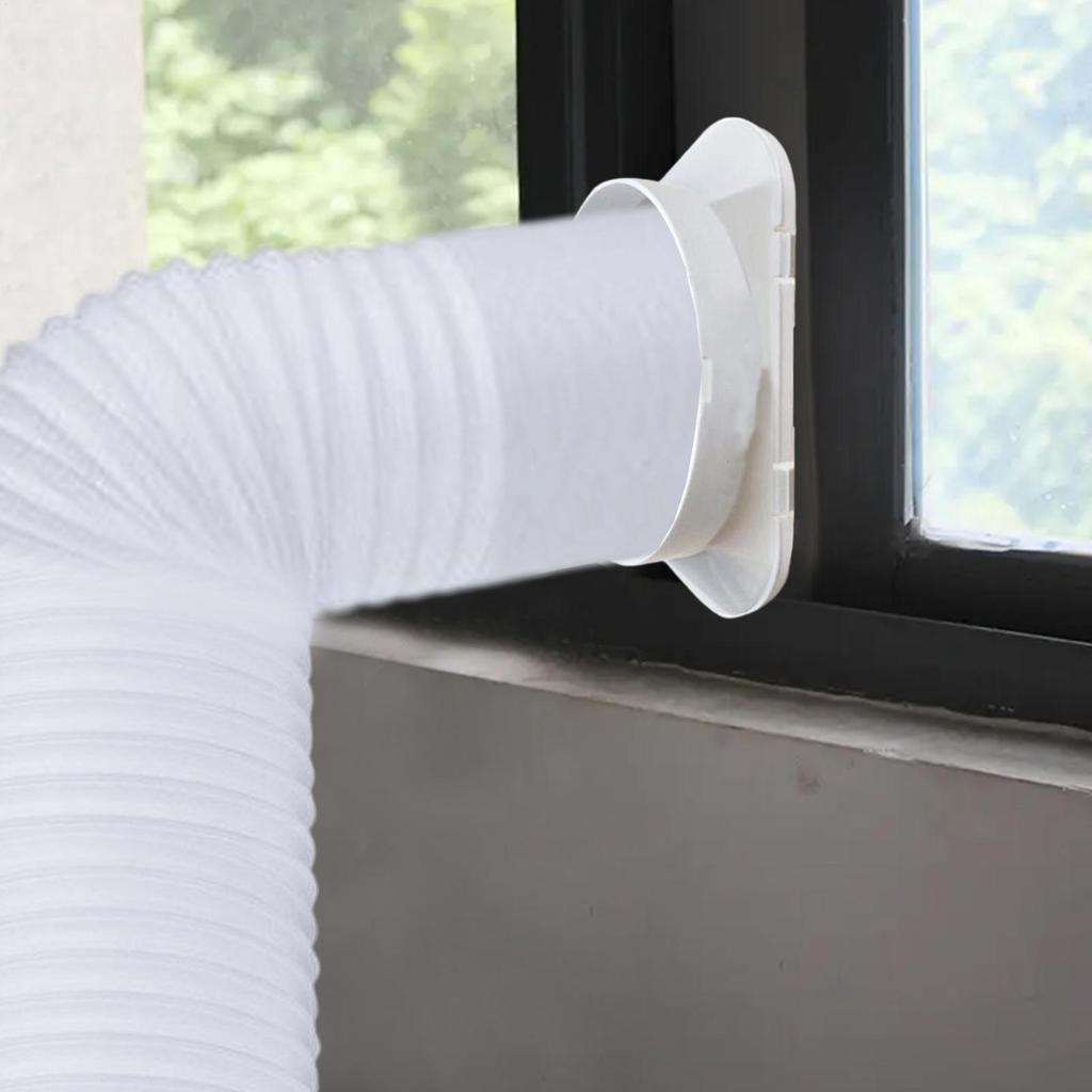 Air Conditioner Exhaust Hose 5.1 Inch Diameter AC Hose Flexible Portable Exhaust Vent Mobile Air Conditioning Exhaust Duct