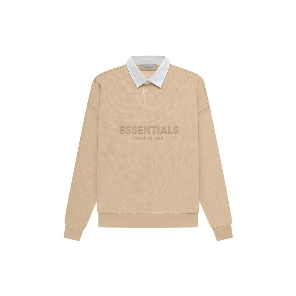 Fear Of God Essentials Waffle Henley Rugby FOG-SS23-055