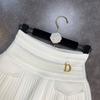 Spring Summer High Waist Short Mini Pleated Skirt Streetwear Women Fashion A Line Skirt
