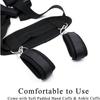 Sex Bondage Kit BDSM Sex Toys Wrist Leg Restraint Strap with Padded Hand  Ankle Cuffs for Women Adult Set for Bed with Blindfold