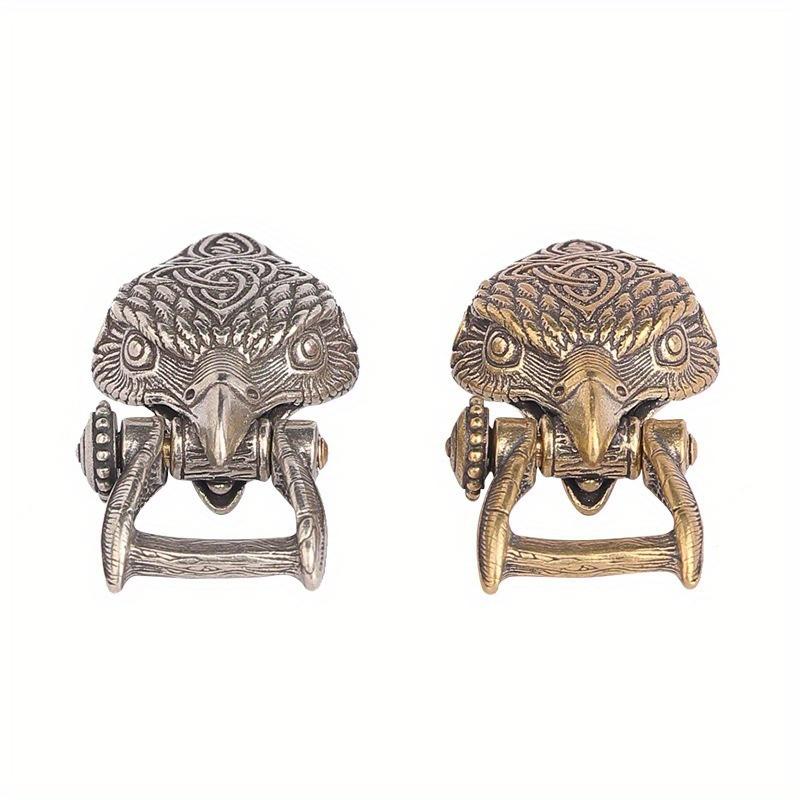 Brass Eagle Buckle Braided Rope Bracelets Accessory Decoration Keychain Ornament Outdoor Tool