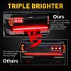 48" Truck Tailgate Inch LED Light Bar Brake Reverse Turn Signal Stop Tail Strip