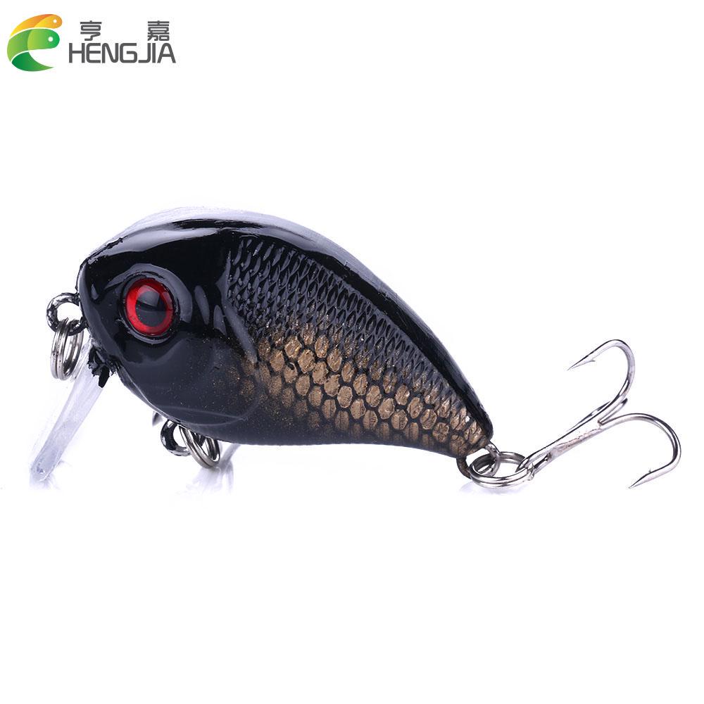 

Hengjia Crankbait Рыболовная приманка Жесткая наживка воблер Свимбейт Тройной рыболовный крючок Приманки для окуня и щуки Рыболовные снасти