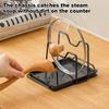 19x15.8x13cm Pan Lid Organizer Cutting Boards Rack Rustproof Stand Holder Pot Lid Organization Shelves for Dishes Home Cookware