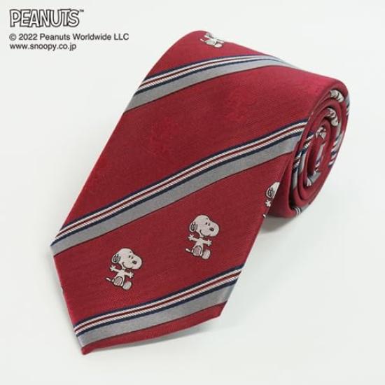 Tie Snoopy Necktie Red SNOOPY Brand Necktie Present [Peanuts]