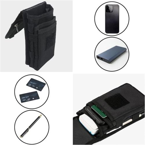 Multifunctional Belt Pouch for Men, Cell Phone Pouch, Waist Pocket, Portable, Perfect for Hiking, Camping, Climbing, and Outdoor Activities, Military