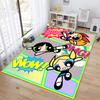 1Pc The Powerpuff Girls Printed rectangle carpet, home door mat, outdoor travel protection carpet A1