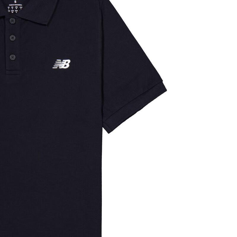 New Balance Polo Shirt Men's Black MT41503-BK