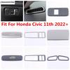 Auto P Button Hand Brake / Head Lamp / Glove Box / Dashboard Air AC Vent Cover Trim Accessories For Honda Civic 11th  - 2024