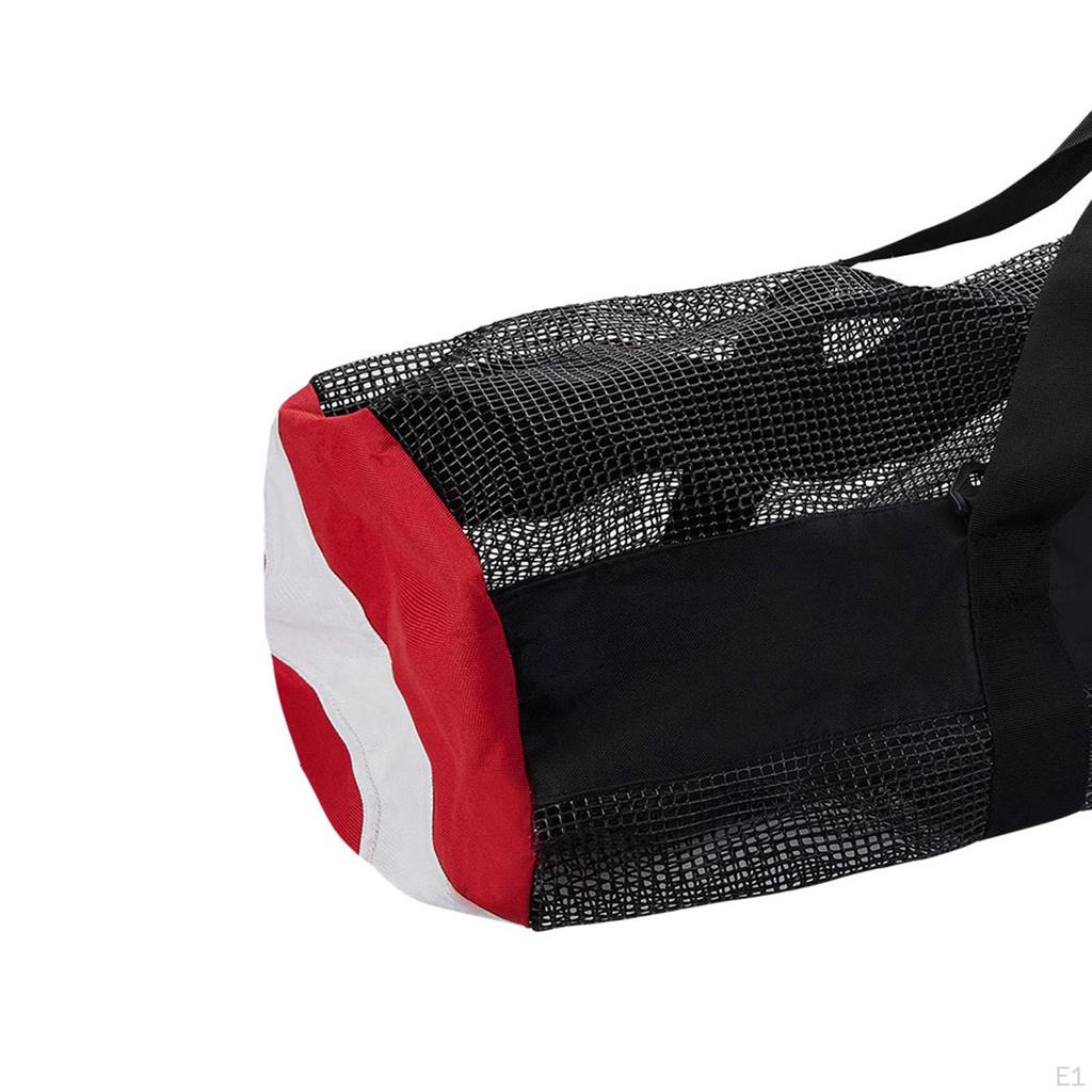 Lightweight Mesh Duffle Bag for Water Activities and Sports Gear Storage