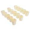 15Pcs Disposable Tasting Cup Wooden Decorated Lightweight Dessert Cup for Home Bars Restaurants