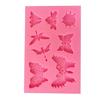 Butterflies Dragonflies Silicone Mold Fondant Cake Border Moulds Chocolate Mould