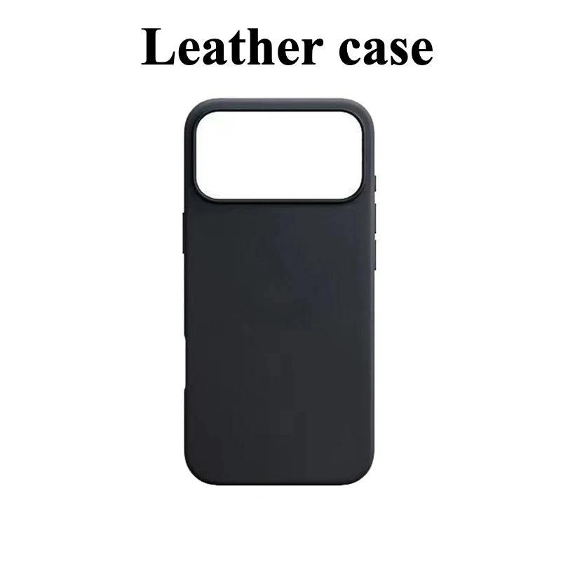 Funda de cuero Sle para negocios para funda Apple Magsafe para IPhone 17 Pro Max 17 Air Carga inalámbrica Cubierta magnética 16 15 14 13 Pro Max