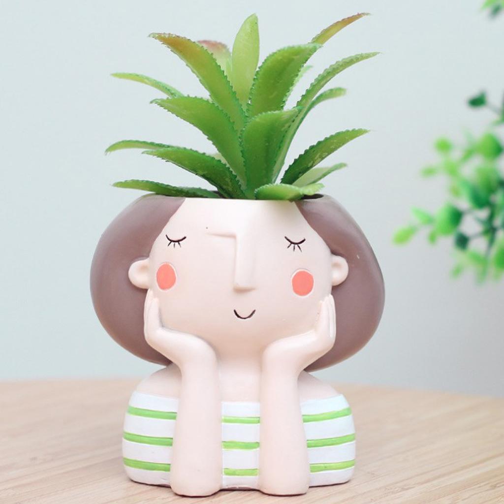 

Bonsai Flower Pot Resin Bonsai in Cute Appearance for for Garden Home Decoration