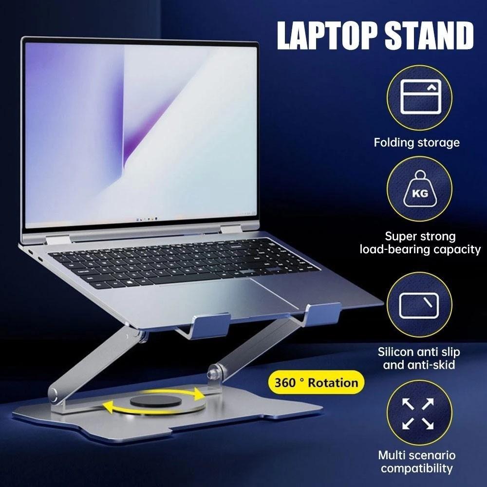 Multi Angle Laptop Holder 360° Rotation Lifting Bracket New Laptop Metal Bracket