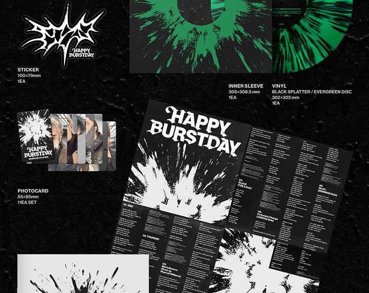 (LP-Vinyl) SEVENTEEN [HAPPY BURSTDAY] 5. Album