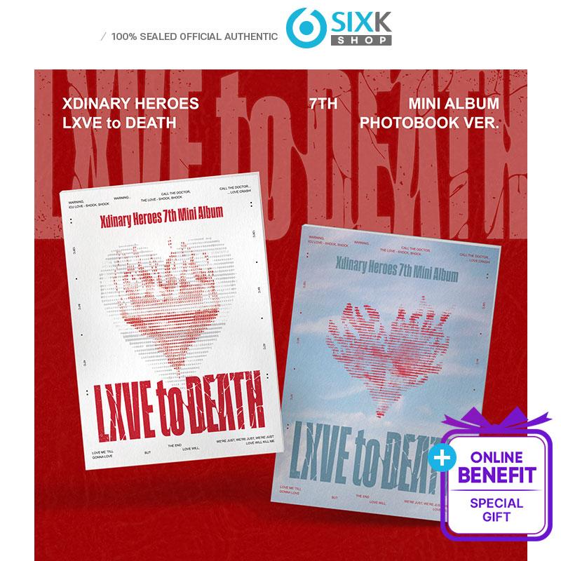 [Pre-order]Xdinary Heroes - Mini 7th Album [LXVE to DEATH](Online Benefit)