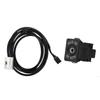 Cavo AUX per Auto Adattatore Audio Plug and Play Alta Resistenza Sostituzione per Spuerb 2008‑2011