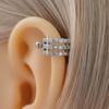 Stainless Steel Earrings, Micro-inlaid Earrings, Zircon Soft Ear Studs, Body Piercing Jewelry