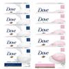 Dove 5 White + 5 Pink Beauty Bars 90g Moisturizing/face Wash/makeup Soap