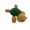 Handmade Crocheted Turtle Doll Home Room Decoration Funny Emotional Support Knitted Sea Turtle Plush Ornament Christmas Gifts