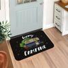 1 Happy Camper Wohnmobil Design Fußmatte | Maschinenwaschbar mit Wohnmobil und Lagerfeuer | Perfekt für Wohnzimmer, Schlafzimmer, Küche