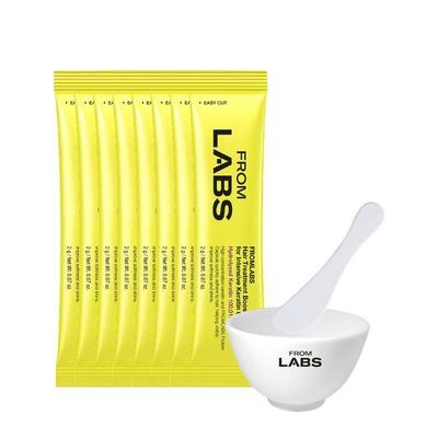 Promlabs High-Concentration Protein Adsorption Booster Powder Set | DIY Intensive Hair Repair Kit | 2g X 8 Packs + Mixing Bowl + Spatula