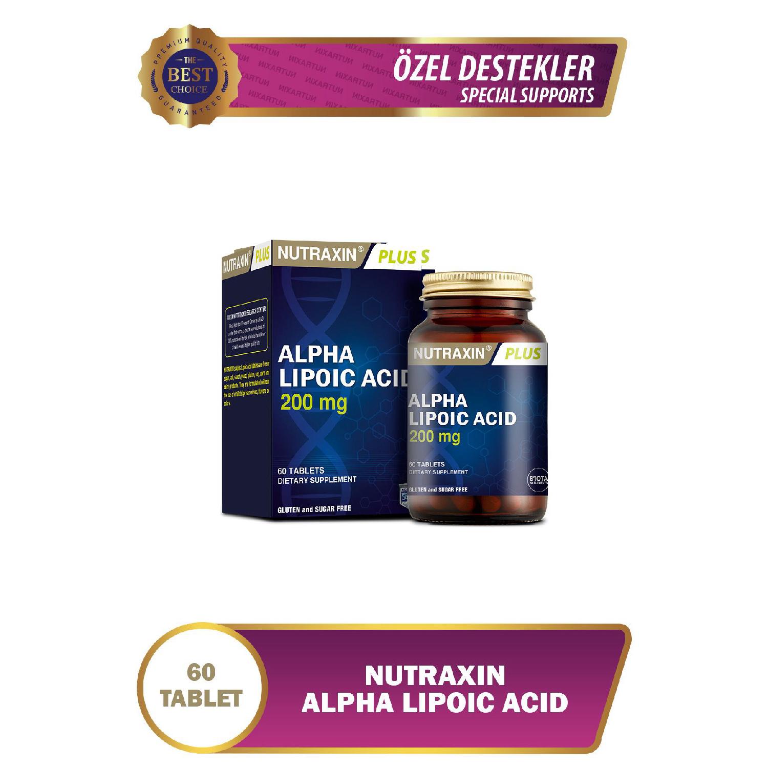 

Alpha Lipoic Acid 200 Mg 60 Tablet