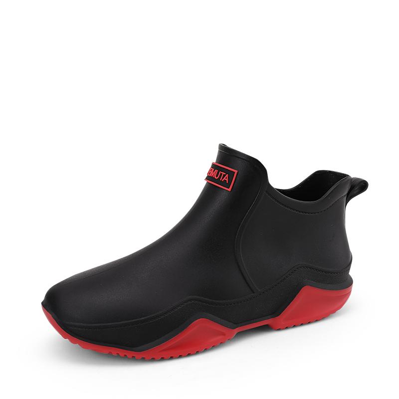 Herren- und Damen-High-Top-Freizeit-Regenstiefel, wasserdichte Outdoor-Schuhe, modische Regenstiefel, Koch-Herrenschuhe