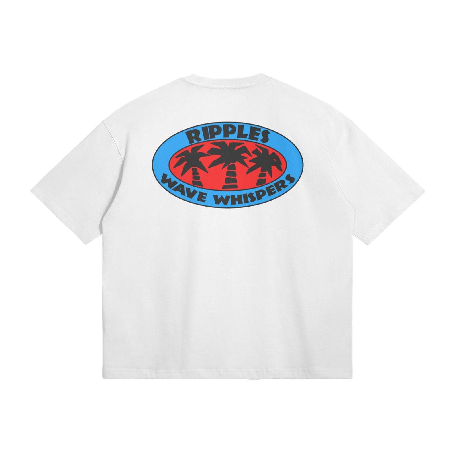 Boxy Fit -Palm Tree Graphic T-Shirt 280GSM 3XL