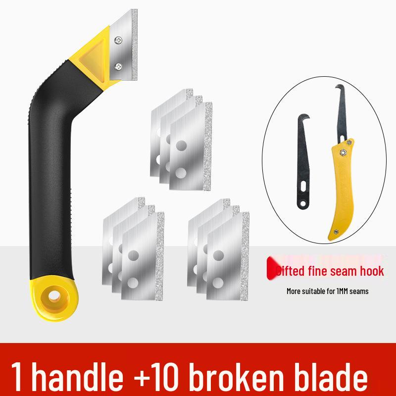 Durable Tile & Grout Cleaning Tool – Labor-Saving Seam & Caulking Knife
