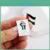 Hochwertige Legierung Palästinensische Flagge Brosche Pin Einzigartiges Design Dekorative Mode Accessoire