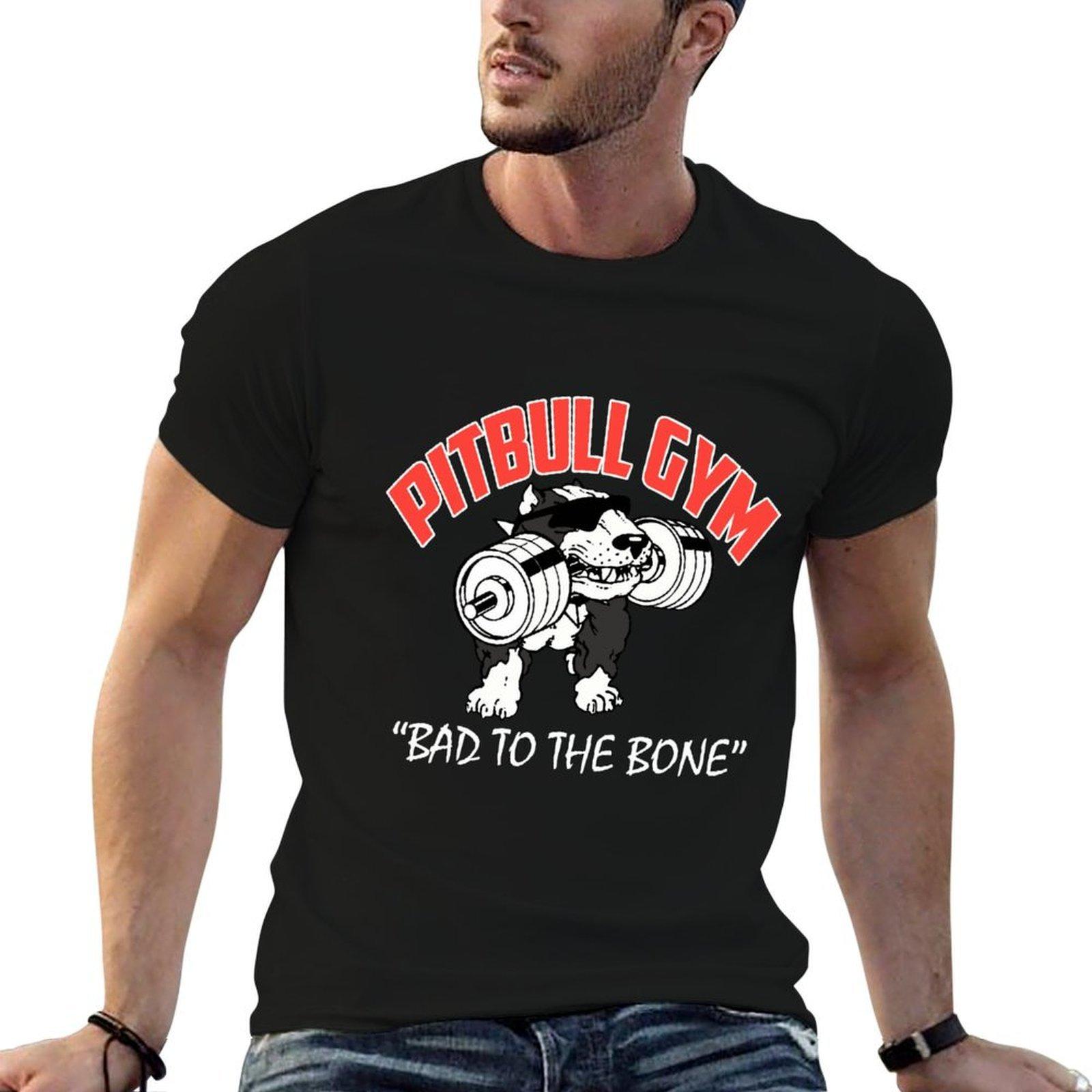 PITBULL GYM T-Shirt Performance Workout Kurzarm-T-Shirt XS black