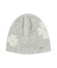 COVERNAT WOMAN Clover Heart Angora Pattern Beanie Gray