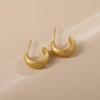 Chic No-Pierce Smooth Ear Clip Earrings for Women – Trendy & Versatile