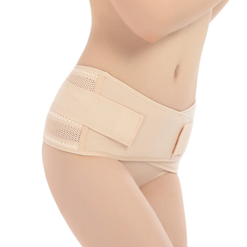 Postpartum Women Patterned Pelvic Belt Breathable Hip Shaping and Lifting Correction Belt for Natural and C-Section Births