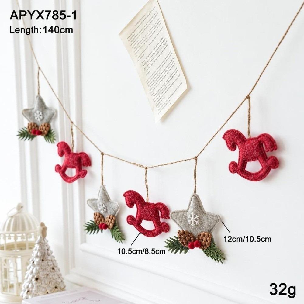 House Shape Tree Hanger Tree Motif Hanging Decor New Xmas Ornament Window Layout
