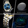 OLEVS Men's Watches Top Brand Business Fashion Original Automatic Mechanical Watch for Man Simplified Arabic Scale Waterproof