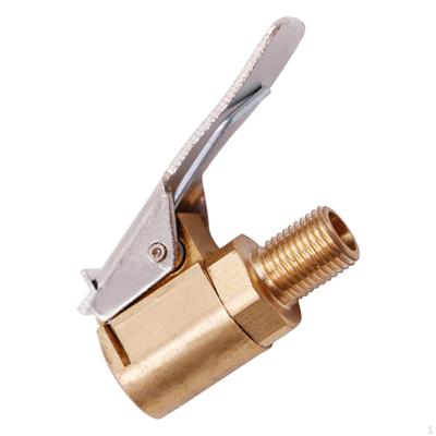 Car Tire Air Chuck with Clip No Leakage Inflator or
