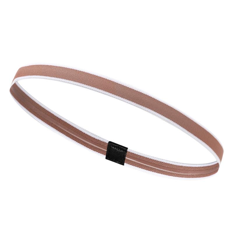 

Нескользящая эластичная влагоотводящая спортивная повязка на голову для фитнеса и бега на открытом воздухе