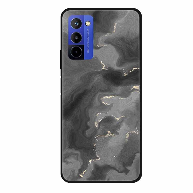 Für Wiko 10 Hülle Marmor 6,75" TPU Weiches Silikon Rückseite Handyhülle für Wiko 10 Wiko10 Coque Cartoon Antischock Stoßfest Funda