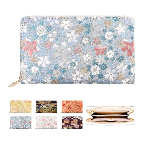 [Trendy Yamagishi] Multi-Case Nishijin-ori Leather Case, Wallet, Bankbook Case, Maternal and Child H