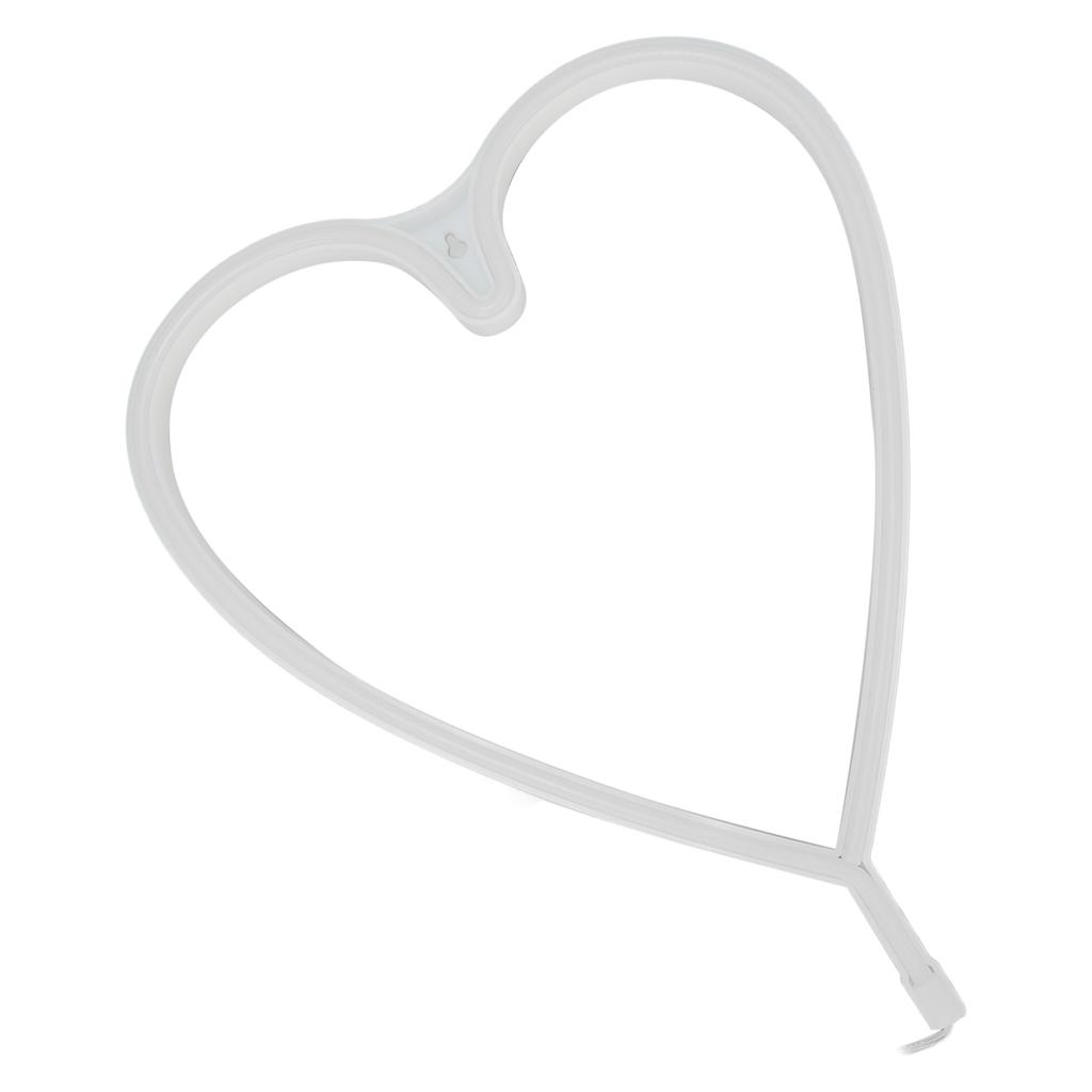 Heart Shaped Neon Lights USB Battery Operated Neon Heart Decorative Lights for Gift Decoration
