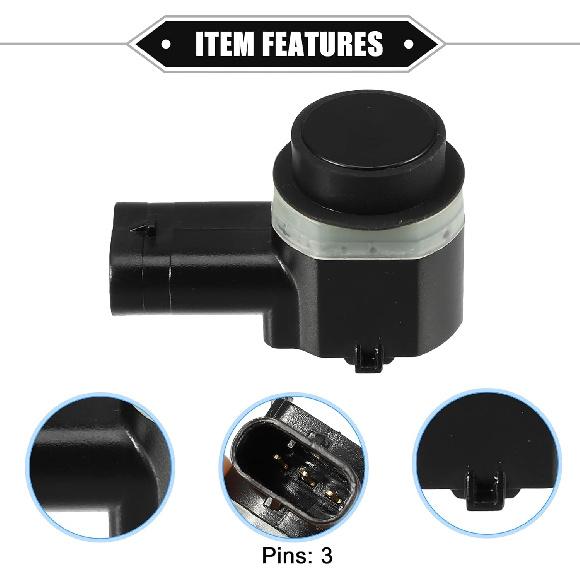 Parking Sensor Compatible for Land Rover Range Rover 2010-2015, Durable Plastic Black PDC Parking Aid Sensor