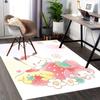 Anime Cartoon Design Chair Mat - Non-Slip Carpet for Office Chairs, Home Decor, Living Room, Bedroom, Game Room & Dormitory (Seasonal Gift).E084